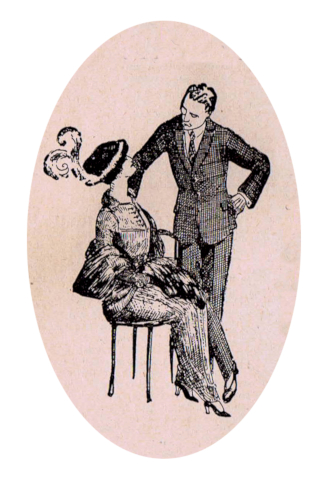 vignette de mode 1914