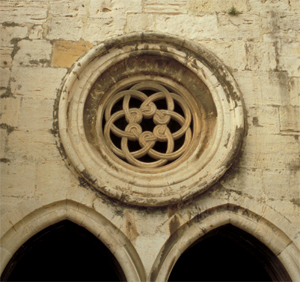 Rosace Cathédrale de Lisbonne