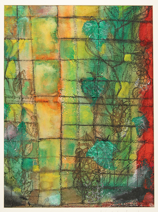 Le vitrail et la vigne